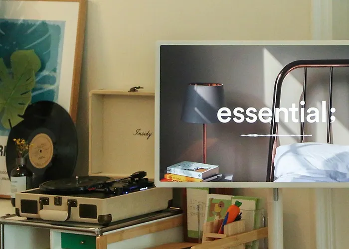 Appartement Sans Stay, Free Wine, Projector, 3min Station